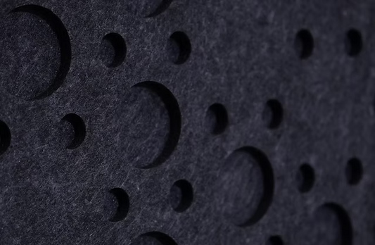 PET (Polyester) Filz schwarz