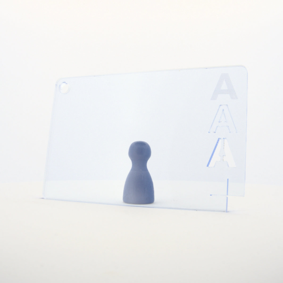Acrylaat fluorescerend blauw, 3 mm - Laser Cut Supply