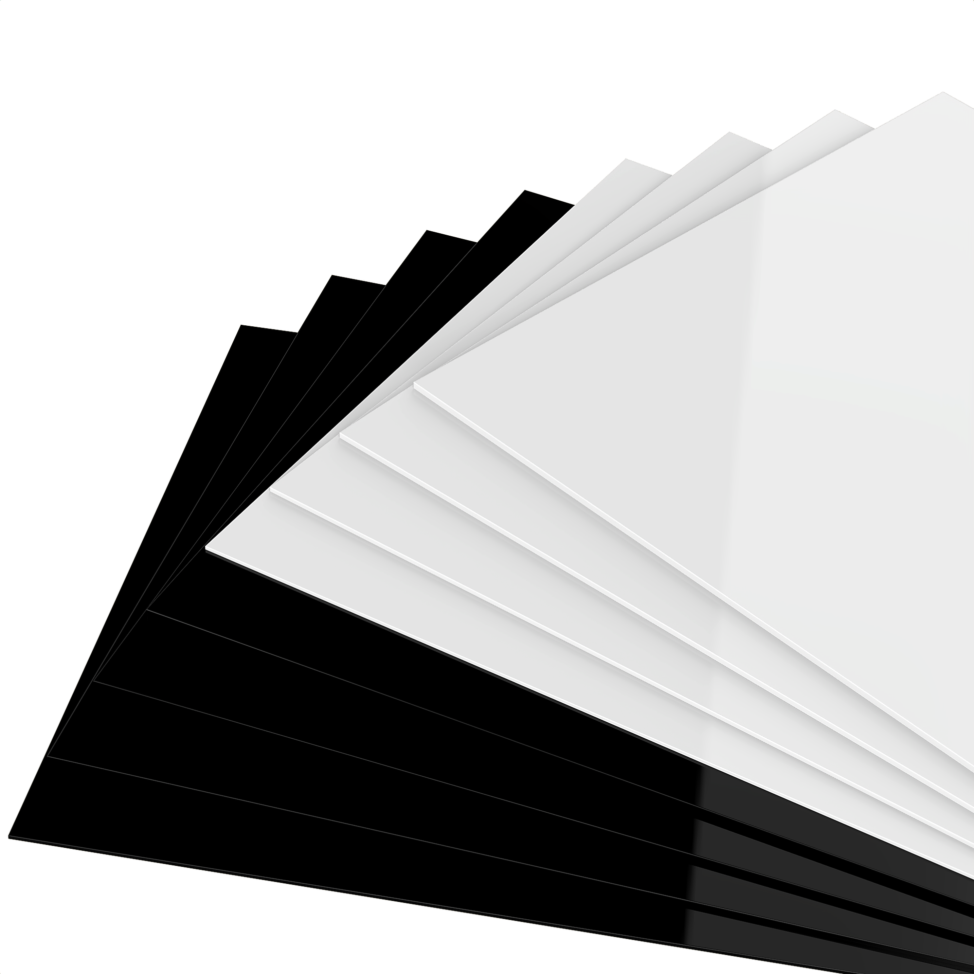 Zwart-Wit Acrylaat bundel