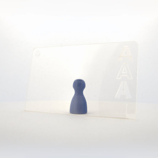 Acrylaat transparant, 2 mm