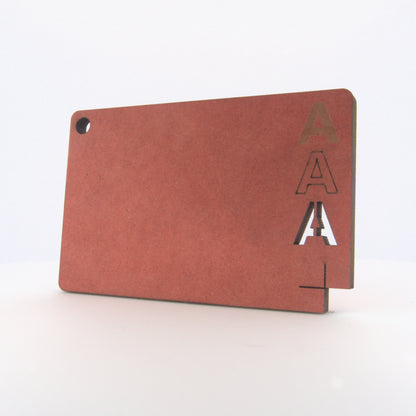 MDF rood, 5 mm