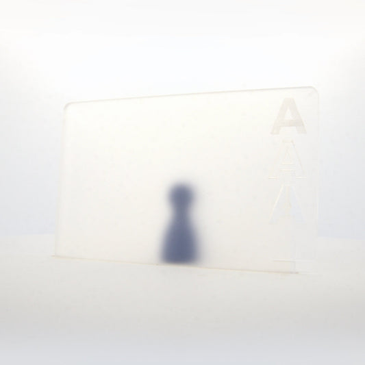 Acrylaat mat transparant - Laser Cut Supply