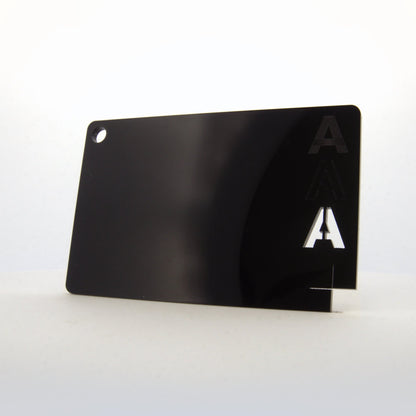 Acrylaat zwart - Laser Cut Supply
