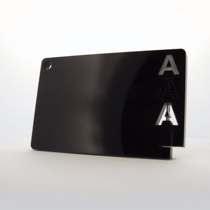 Acrylaat zwart - Laser Cut Supply