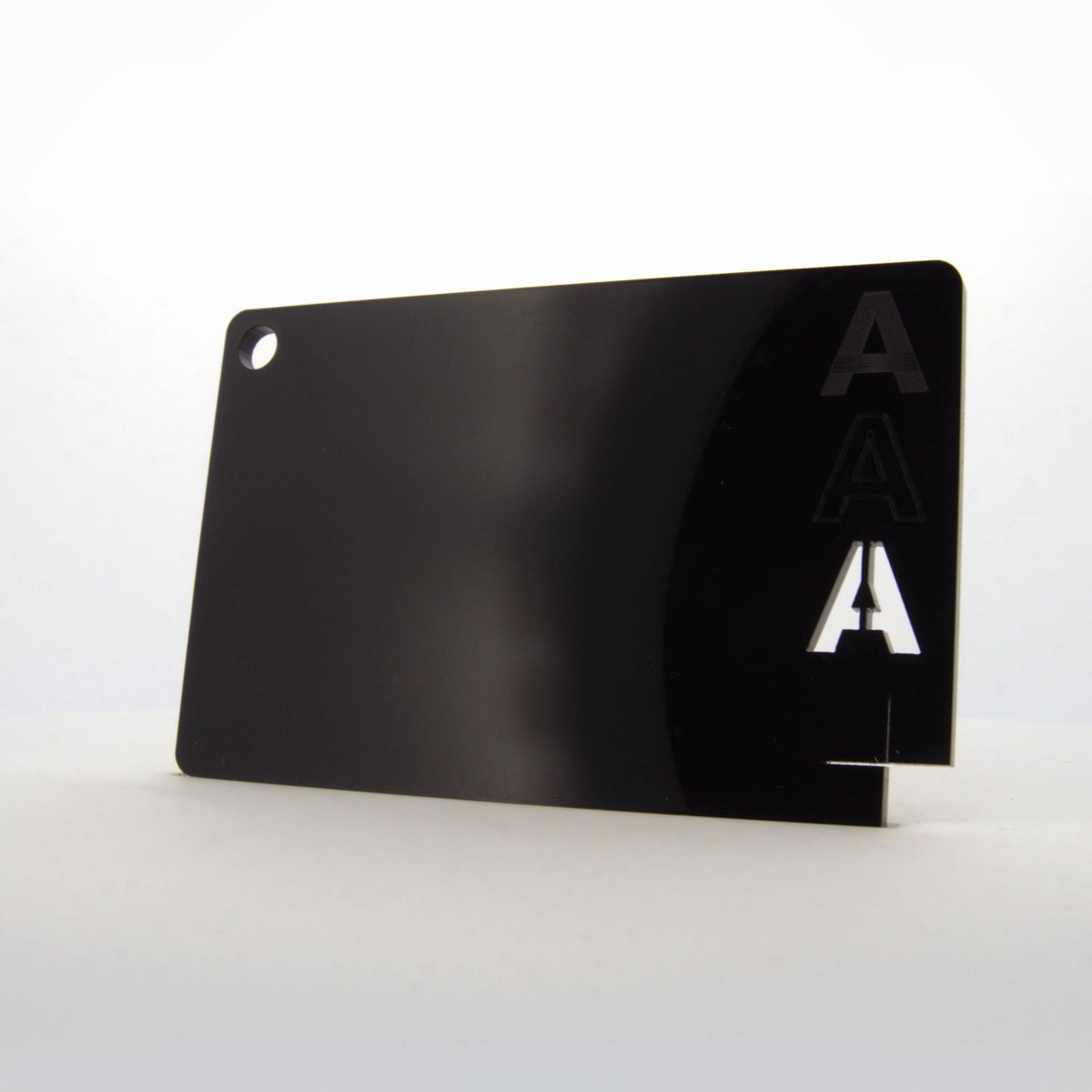 Acrylaat zwart - Laser Cut Supply