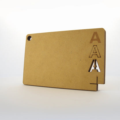 Gekleurd MDF - Laser Cut Supply