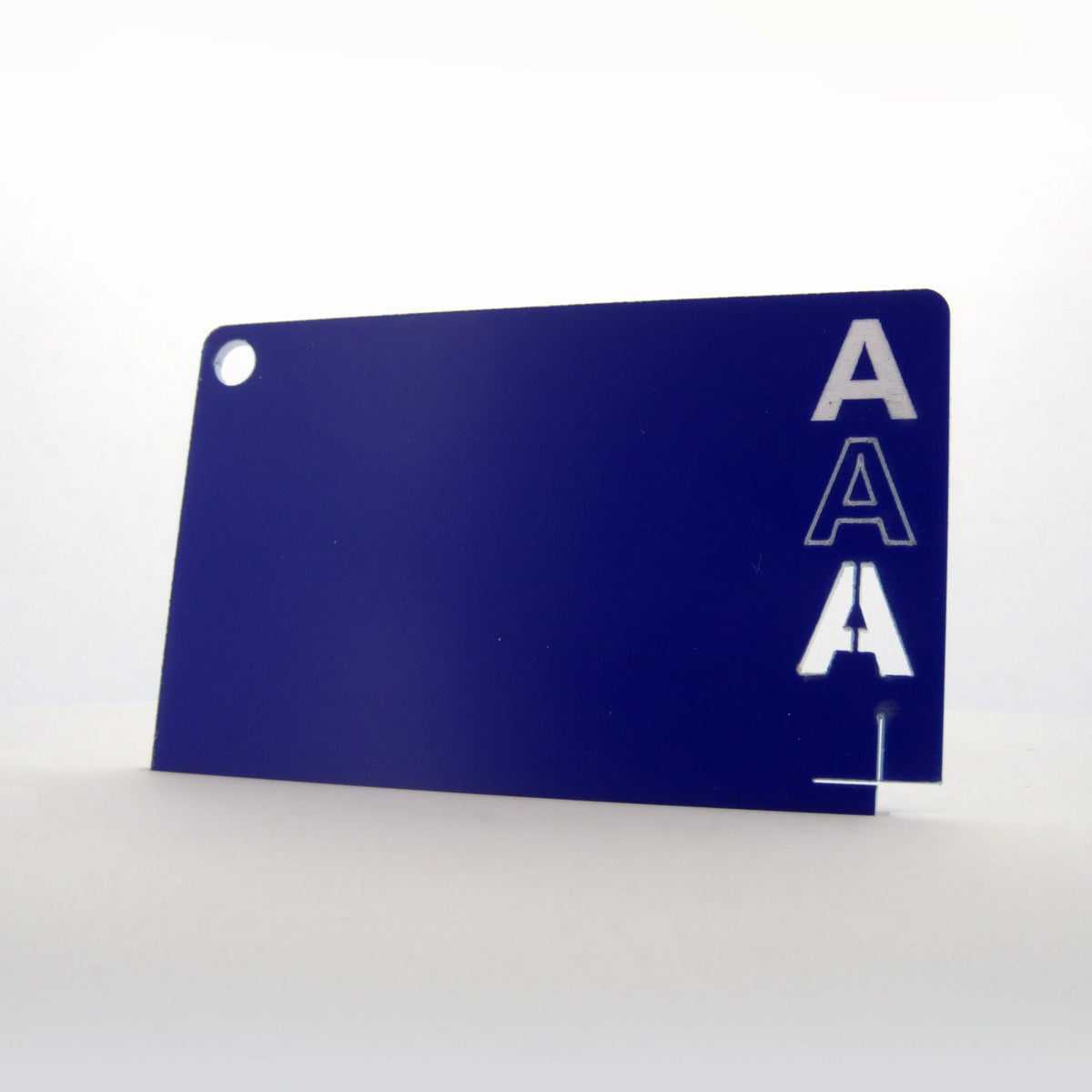 Graveerplaat PMMA zwart/wit - Laser Cut Supply